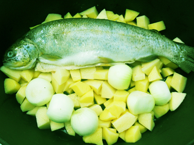 Рыбный суп из форели - ЭкоФерма